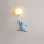Arisha Design Bear LED Wall Lamp Indoor White, Children's Room/Bedroom