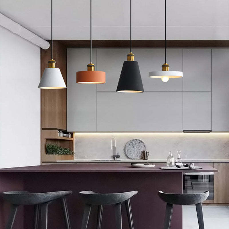 Stylish Morandi Design LED Pendant Light - MoraGlow