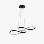 Durell Nordic Linear Suspension Black/White/Gold. Bedroom