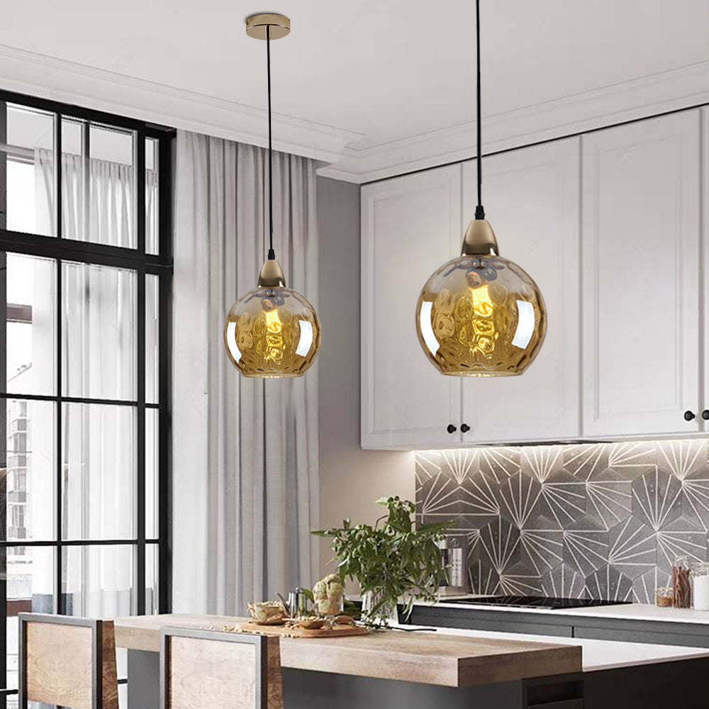 Water Ripple Glass Pendant Lights