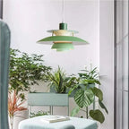 Jojo Suspension Macaron with Lampshade. 15 Colors