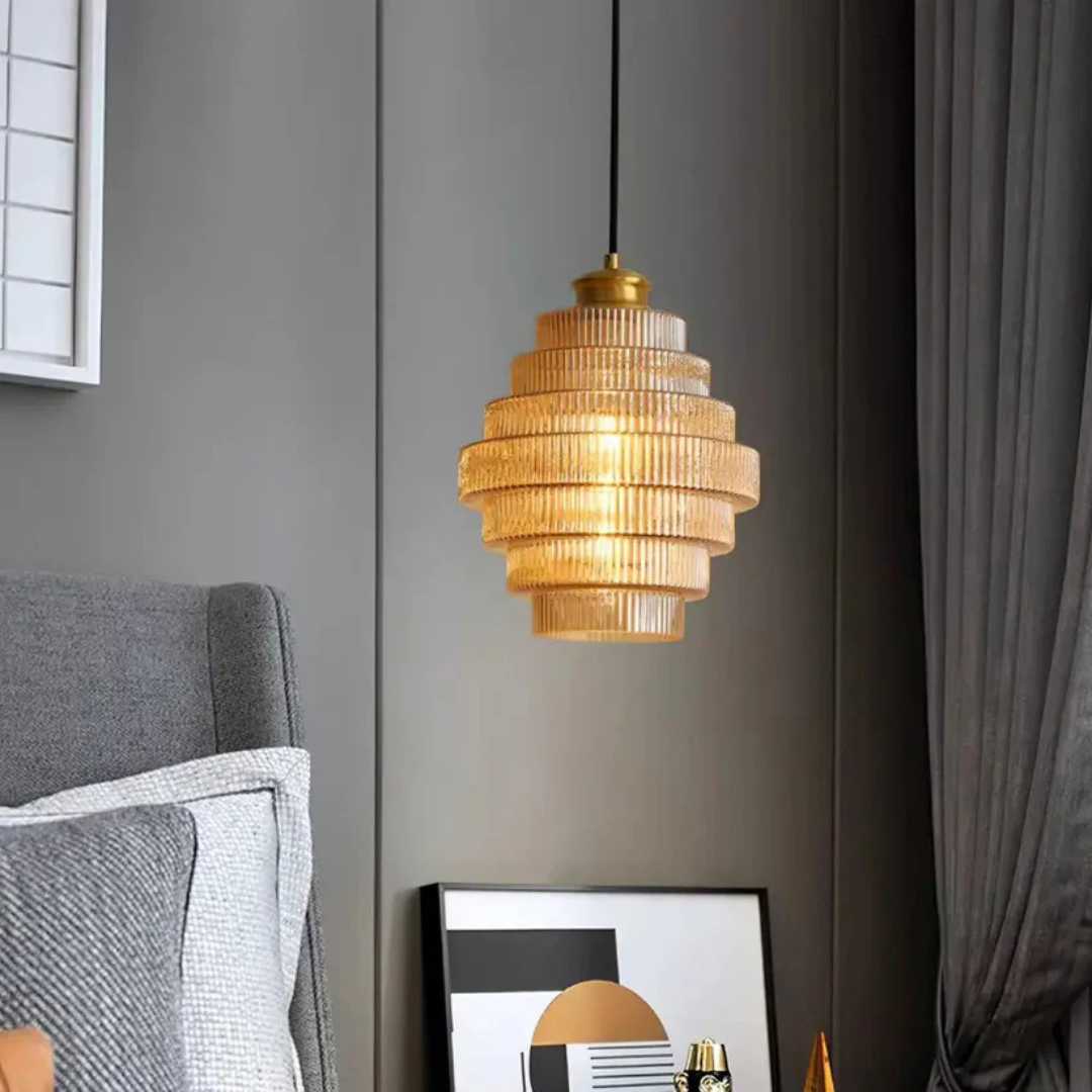 Hebes - Retro Pendant Lamp Glass