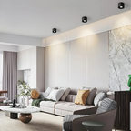 Selas - Minimalistic LED Ceiling Light | 360° Rotatable Design
