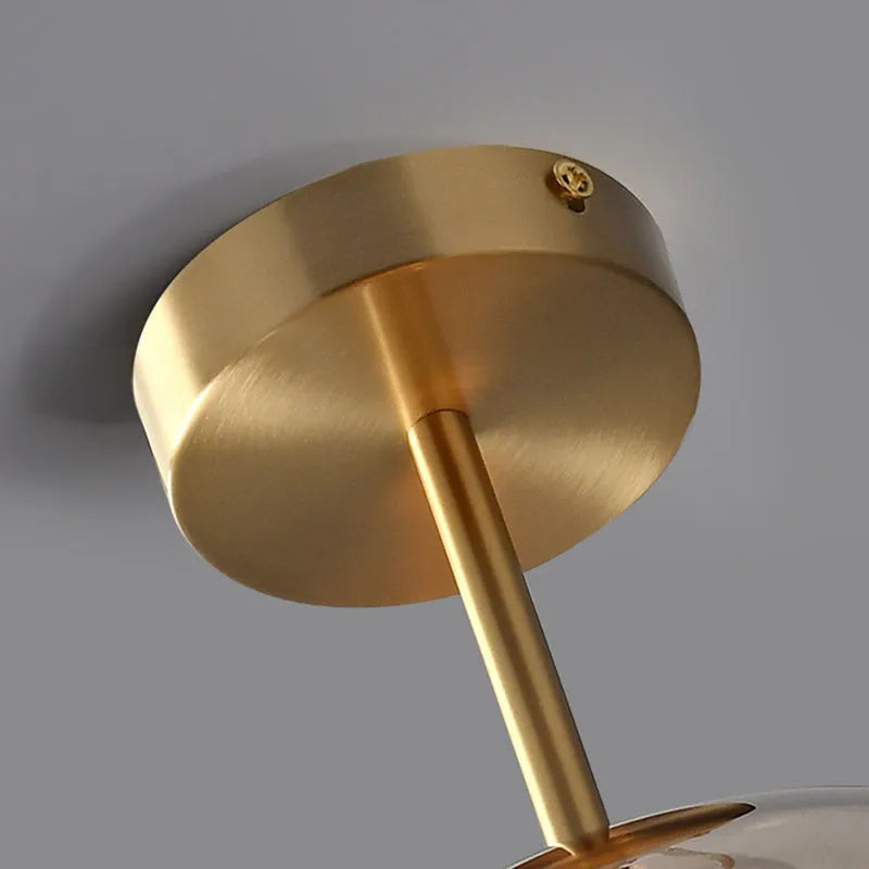 Rhea Glass Semi-Flush Mount Ceiling Light/Pendant Light