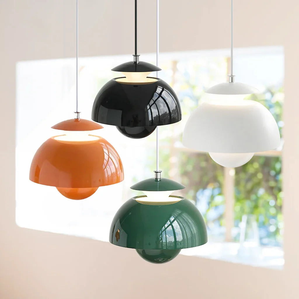 Ymir Nordic Bud Metal Pendant Light