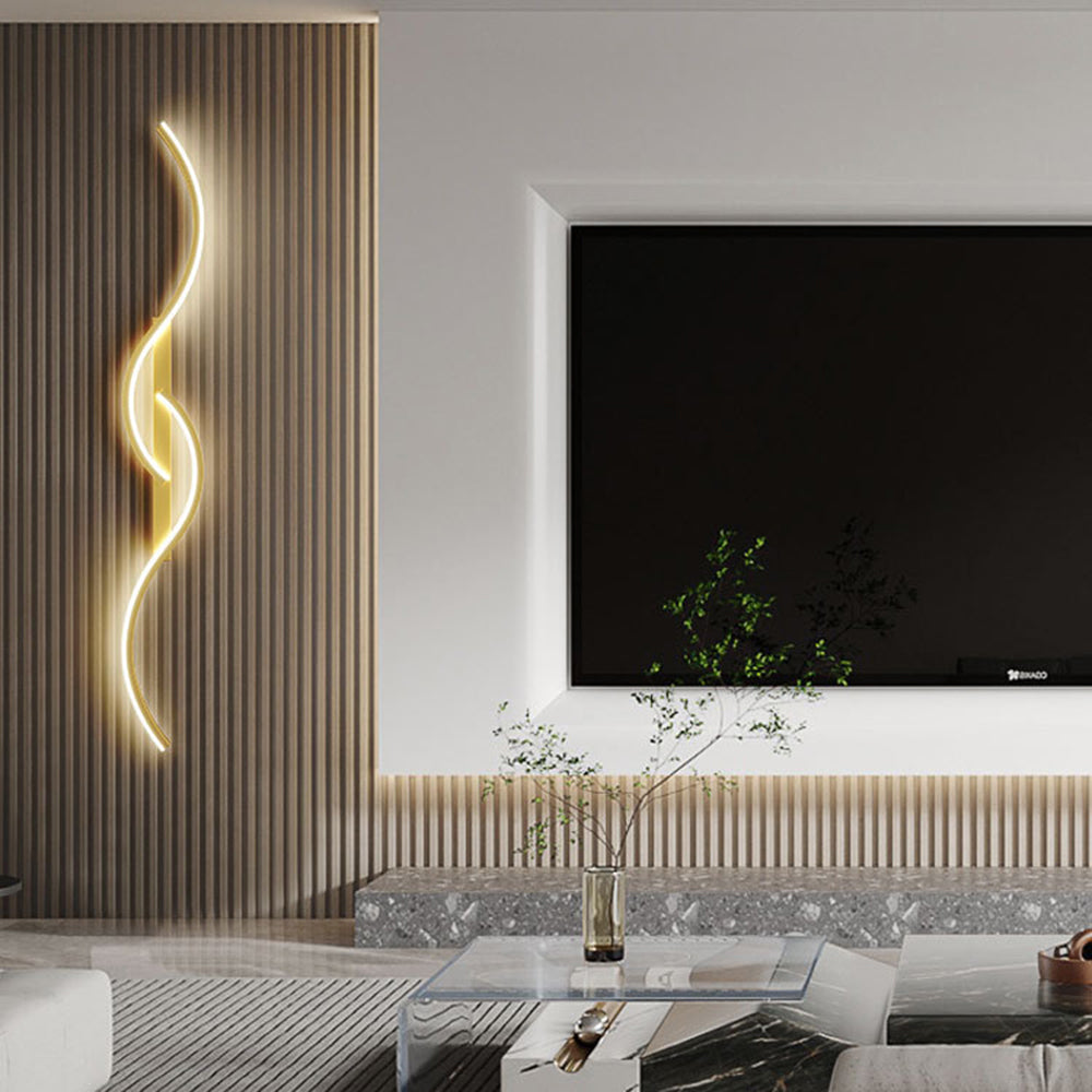 Arisha Modern LED Wall Light Indoor Linear Black/White