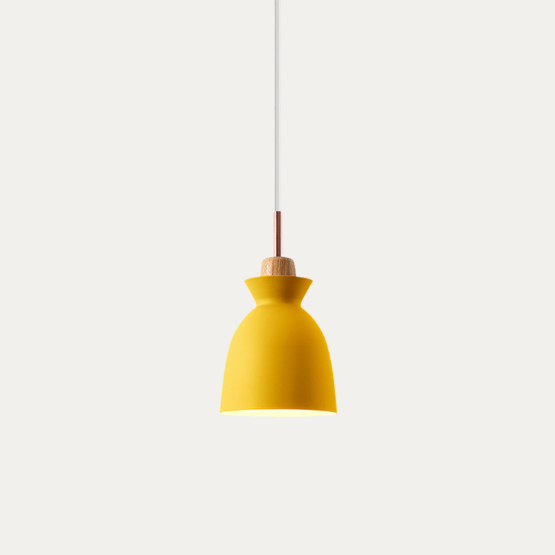 Valarie Scandinavian Wood Pendant Light