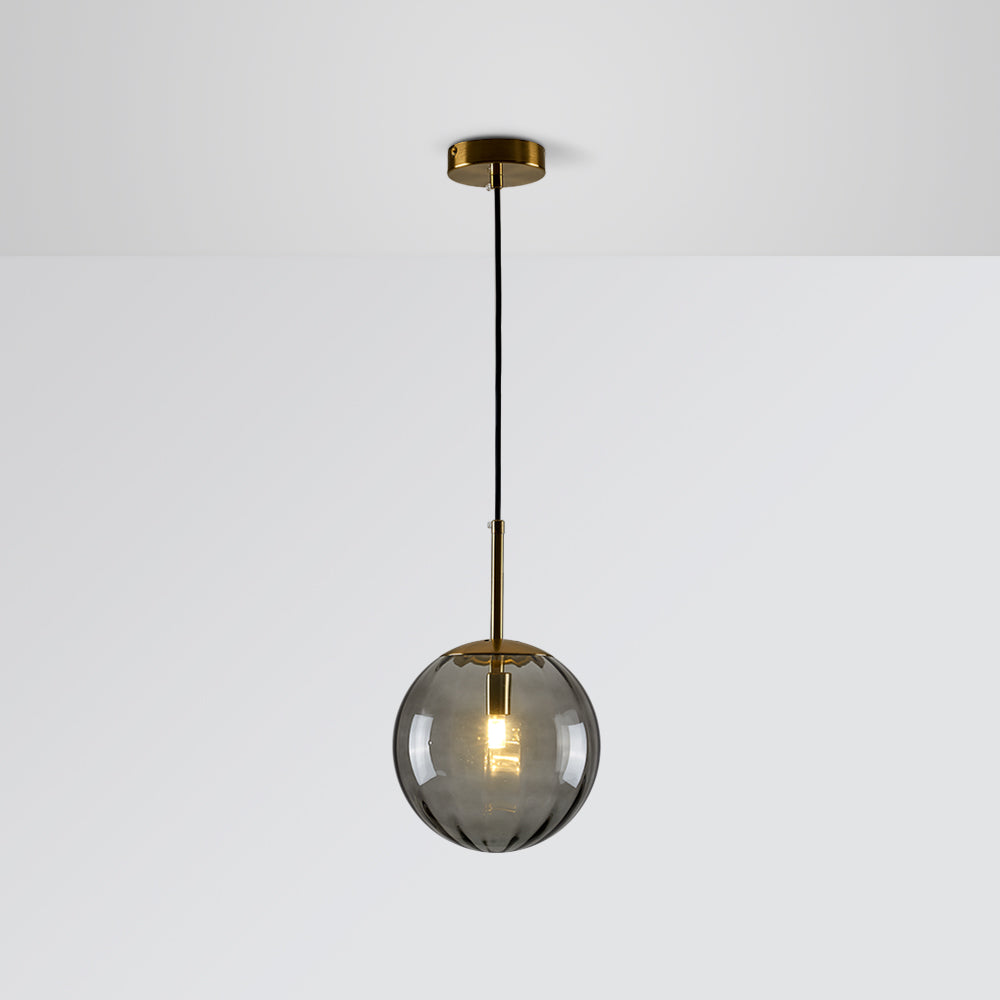 Lexa Modern Metal/Glass Pendant Light