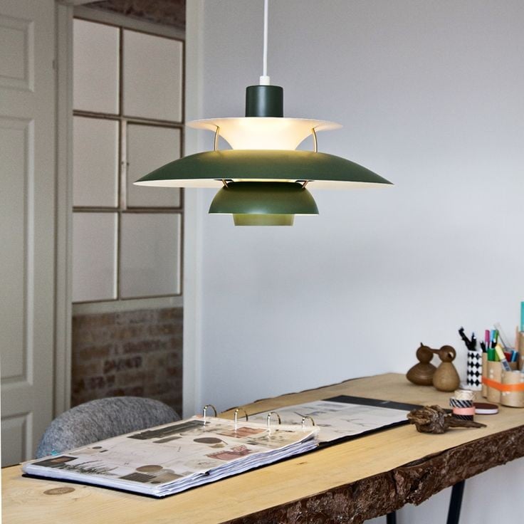 Aria Macaron Shade Pendant Light, 15 Colors