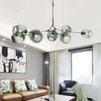 Molecular Designer Chandelier 8-Arm – Modern LED Ceiling Lamp