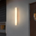 Ayen Modern Rectangular Outdoor Wall Lamp, White