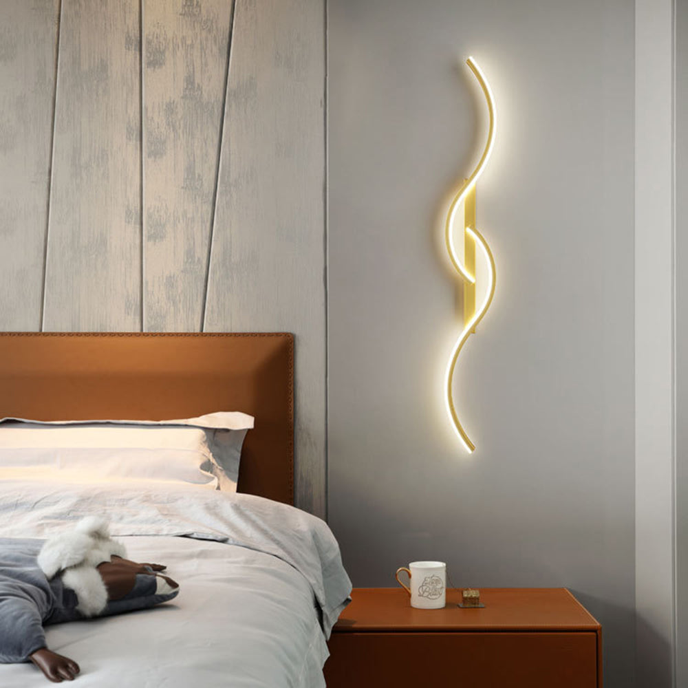 Arisha Modern LED Wall Light Indoor Linear Black/White