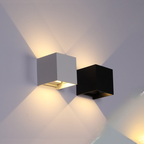 Nexu Modern Adjustable Square Outdoor Wall Lamp LED