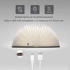 Foldable Book Lamp with Warm LED Light - StoryGlow
