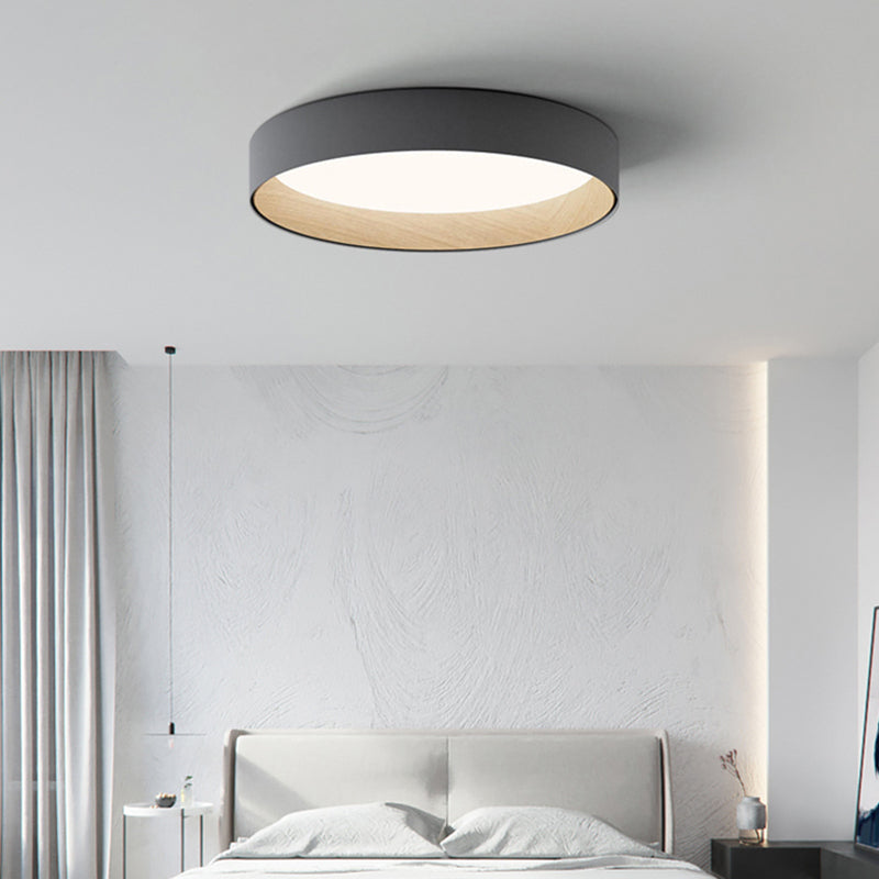 Arisha Modern LED Ceiling Light Black Metal Dining/Living Room
