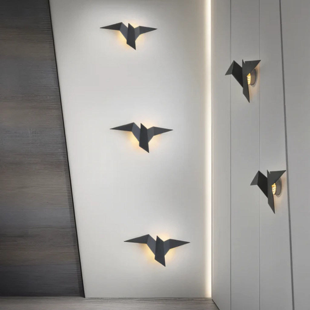 Origami Wall Lamp - Unique Indoor Lighting