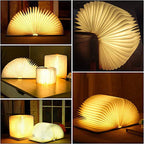 Foldable Book Lamp with Warm LED Light - StoryGlow