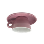 Coffee Cup Ceramics Flush Ceiling Lighting Macaron 1 Light Pink/Blue/Yellow Finish LED Flush Mounted Lamp