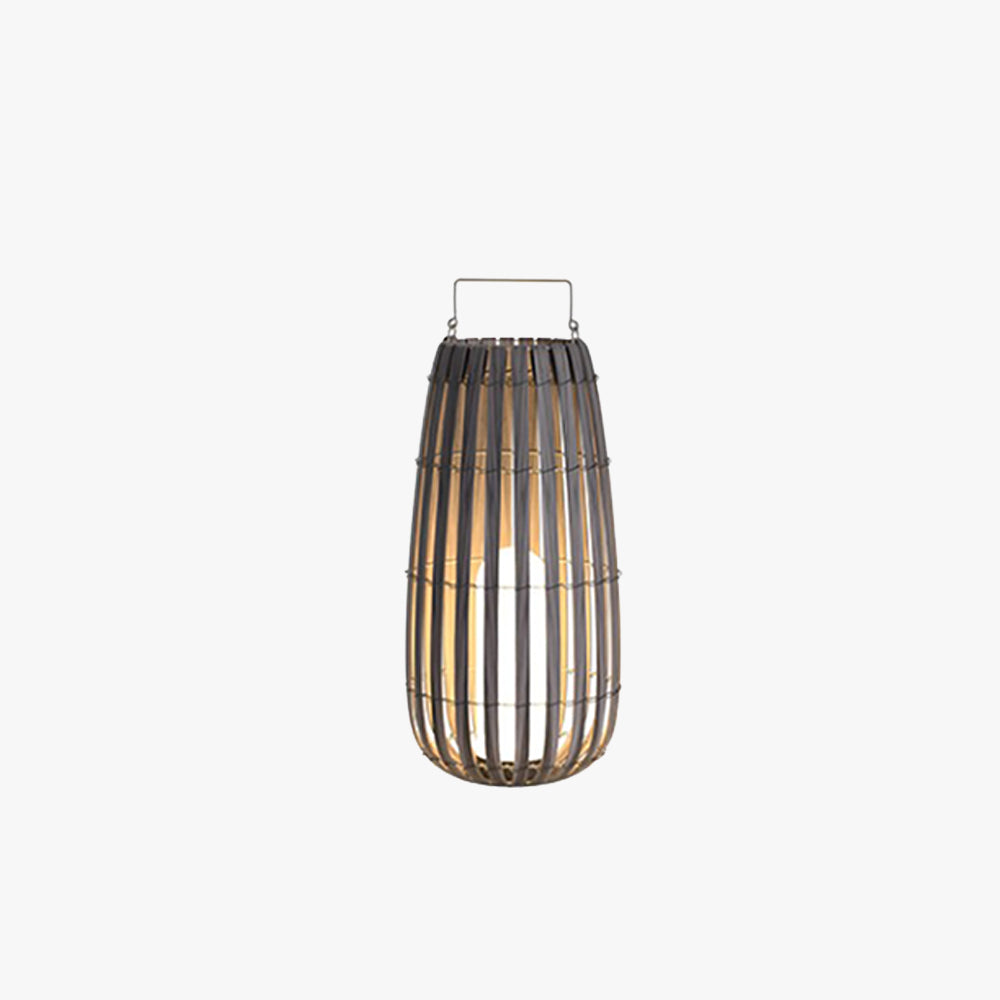 Ray Vintage LED Outdoor Light Solar Gray Garden/Hall/Balcony Wood with 3 Sizes