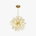 Kristy Pendant Light Hanging Lamp Gold Dining/Living Room Modern Design LED