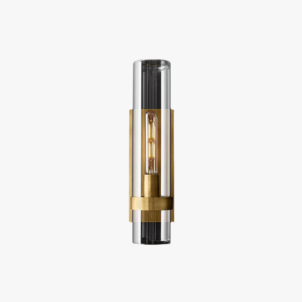 Enya Glass Cylinder Modern Wall Light
