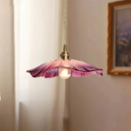 Myloq - Retro Lotus Glass Pendant Lamp