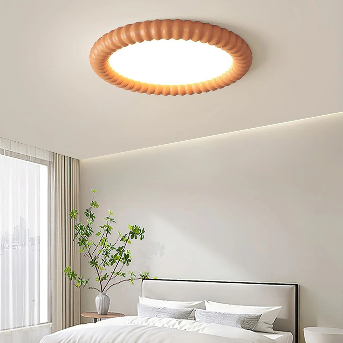 Modern LED Ceiling Lamp with Decorative Frame