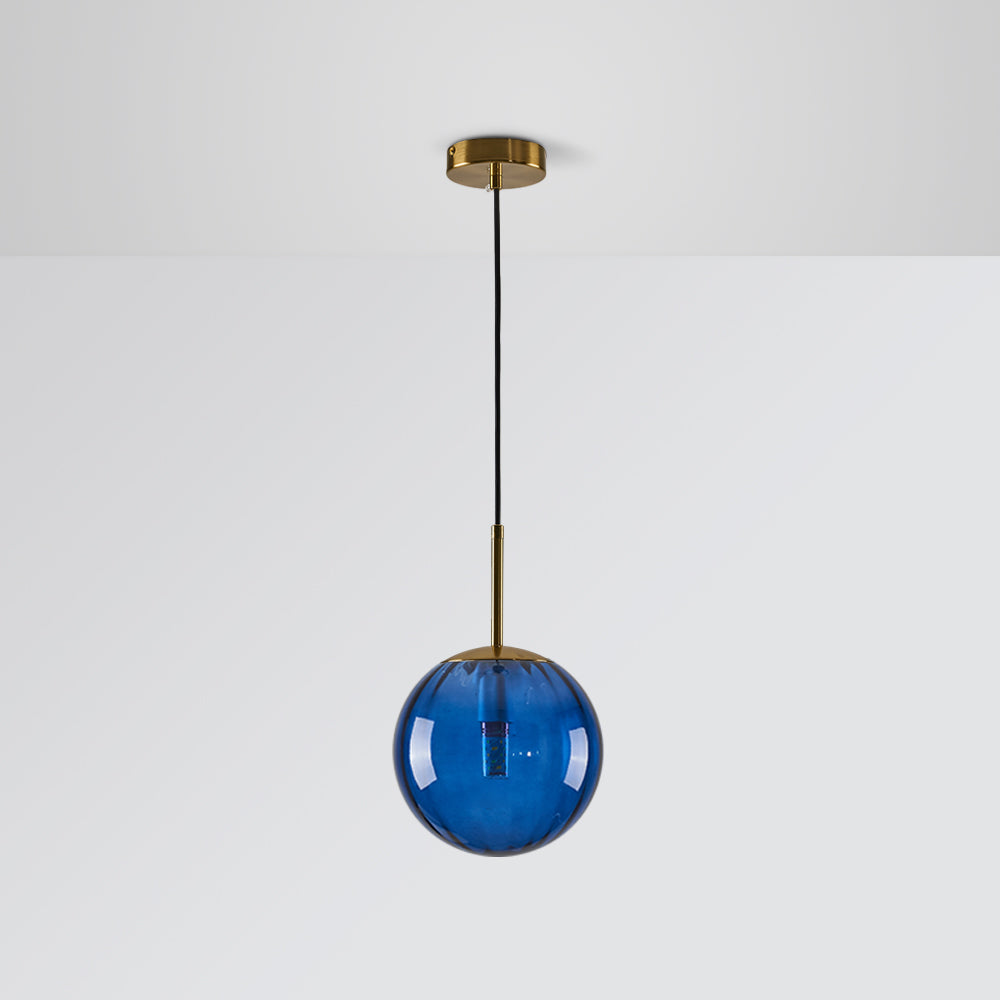 Lexa Modern Metal/Glass Pendant Light