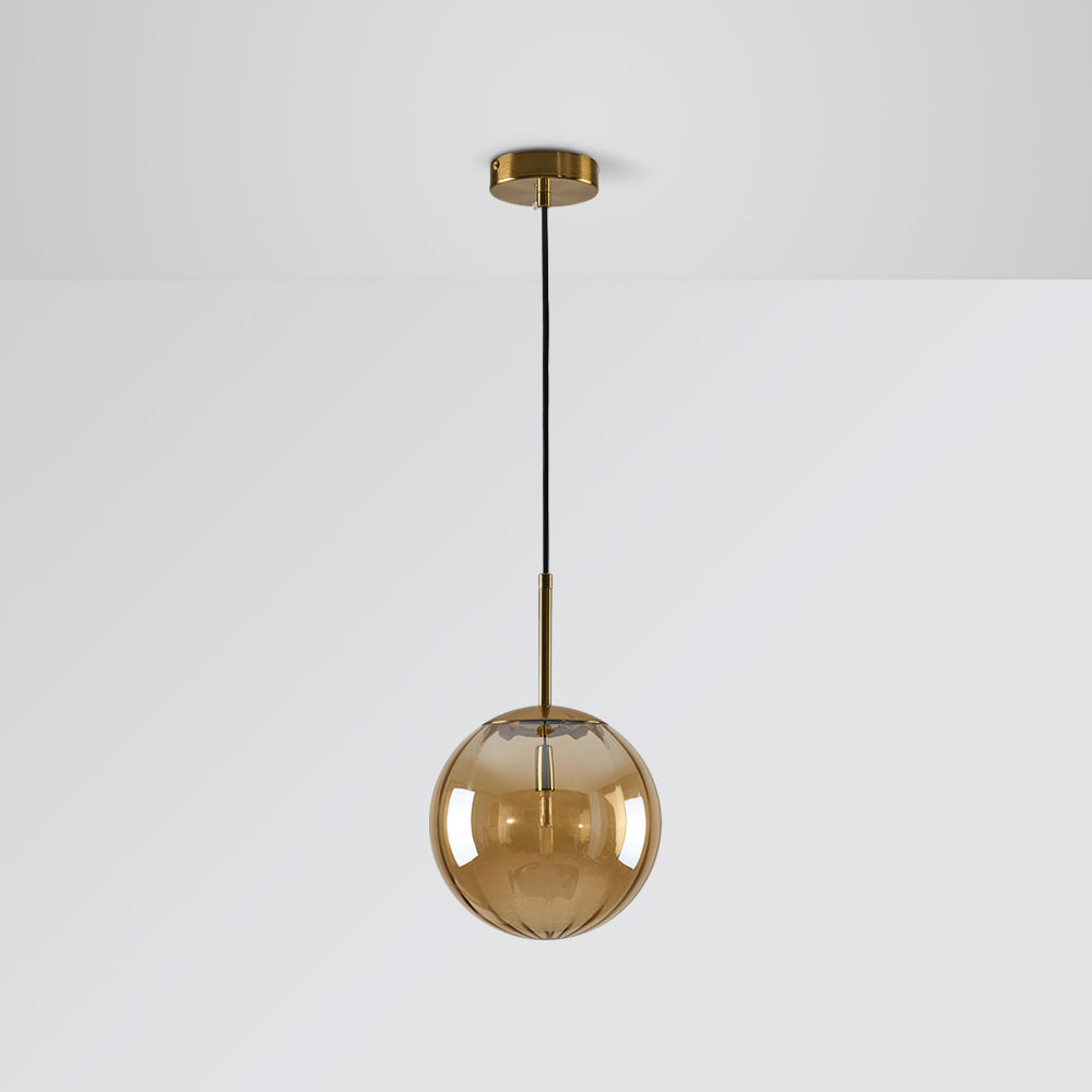 Lexa Modern Metal/Glass Pendant Light