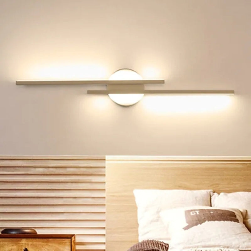 Elgo Modern Linear Wall Sconce for Bedroom