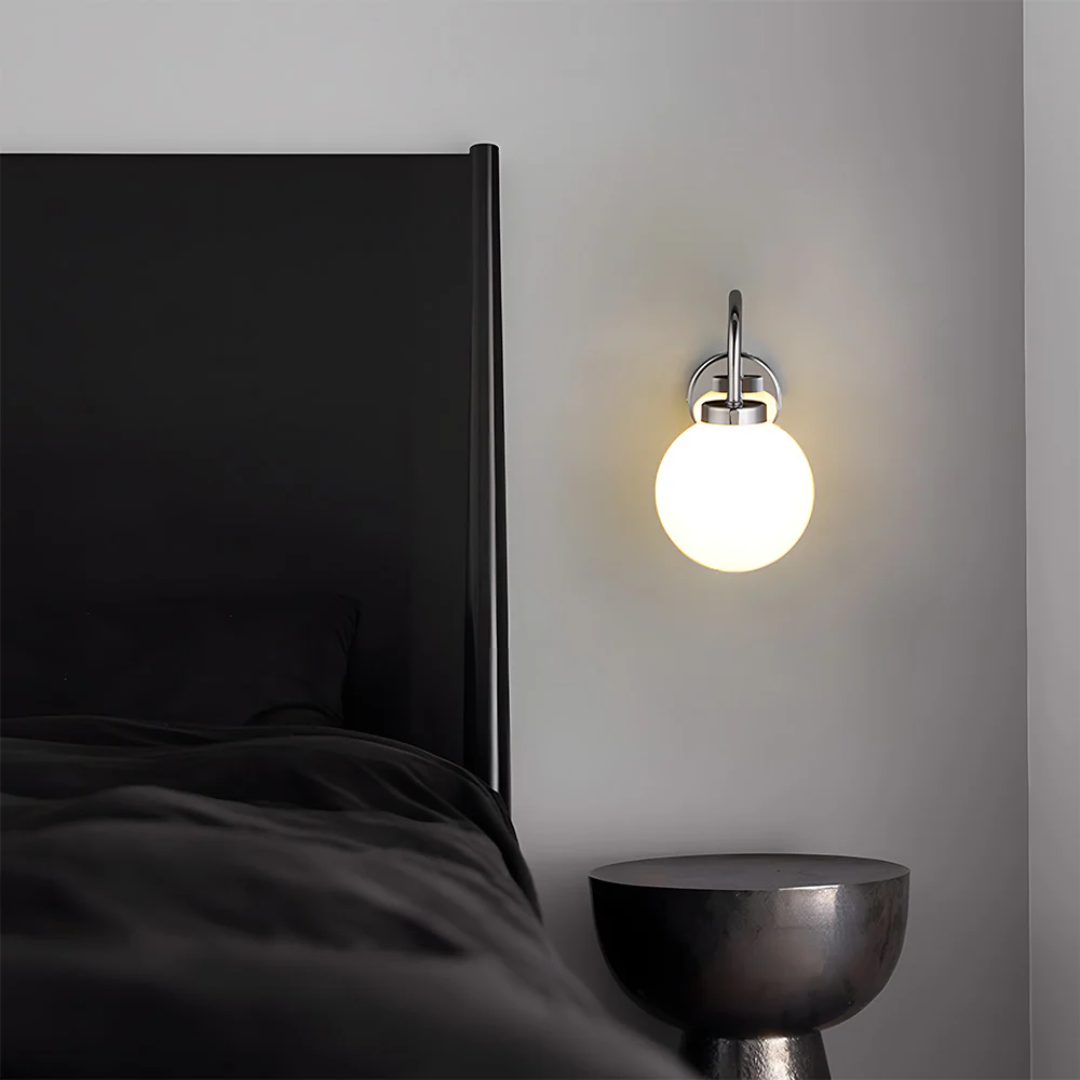 Licinia - Wall Lamp with Glass Sphere