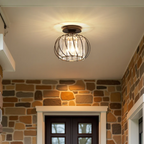 Panacea - Modern Glass Ceiling Lamp