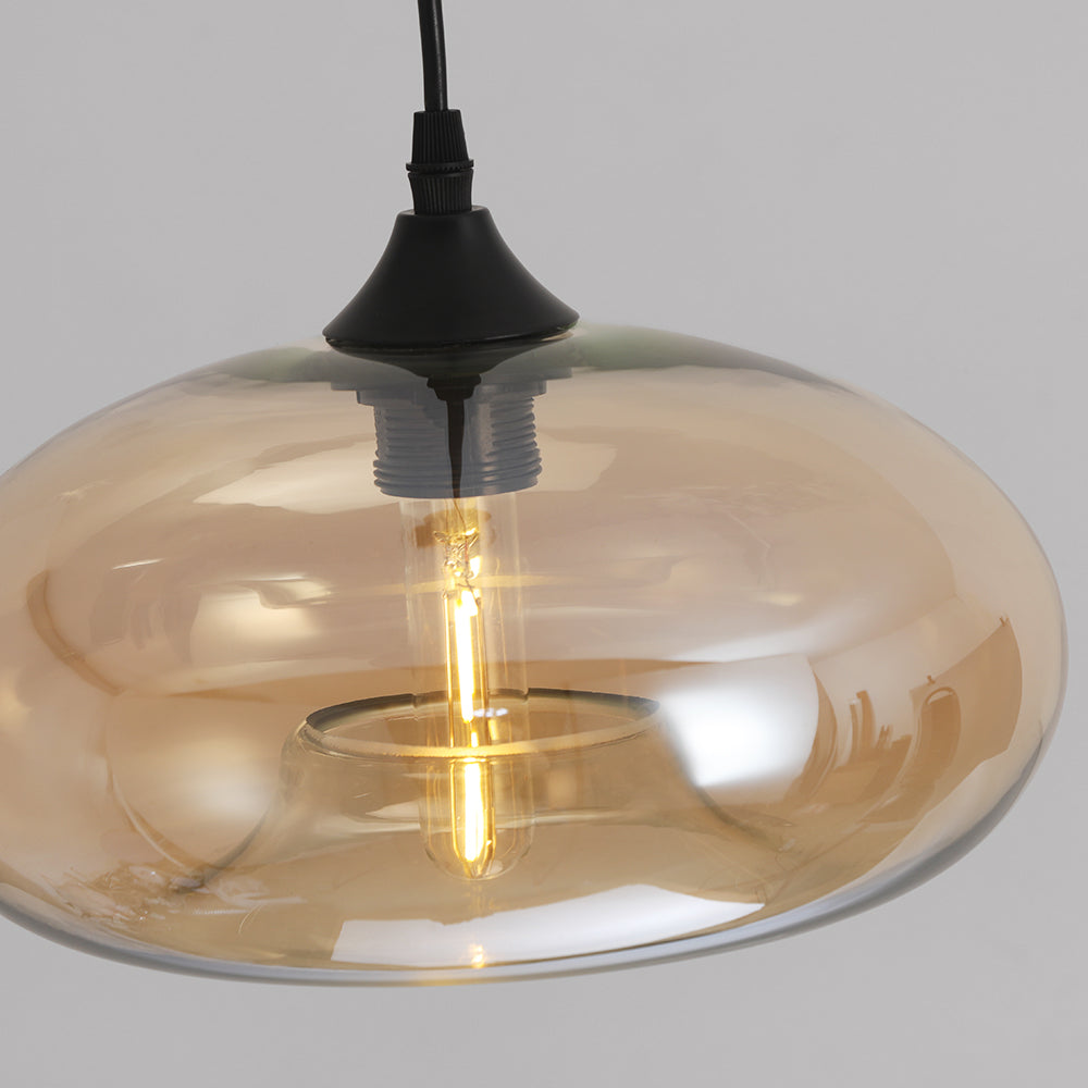 Lurea Modern Nordic Glass Pendant Lamps for Bedroom