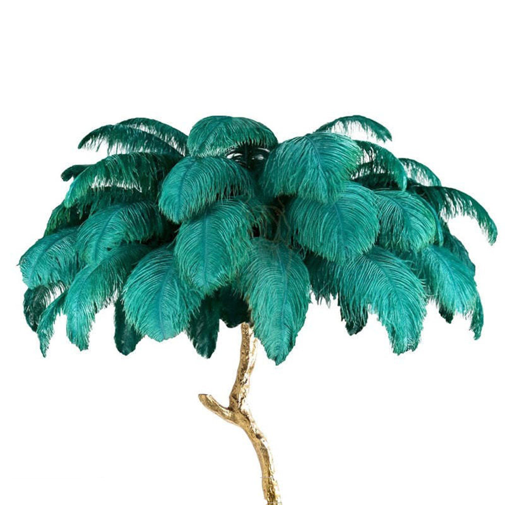 O'Moore Modern Multi-Colored LED Floor Lamp Feather Dining Room/Living Room