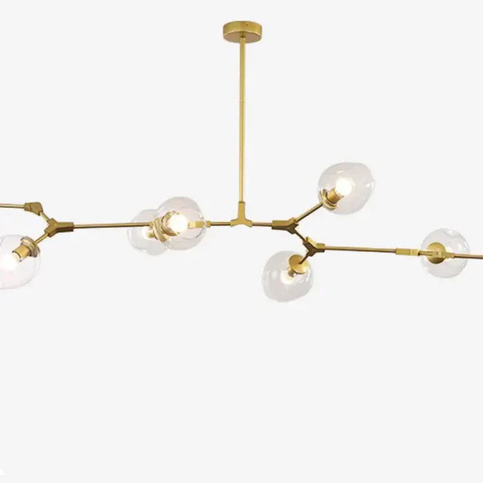 Molecular Designer Chandelier 8-Arm – Modern LED Ceiling Lamp