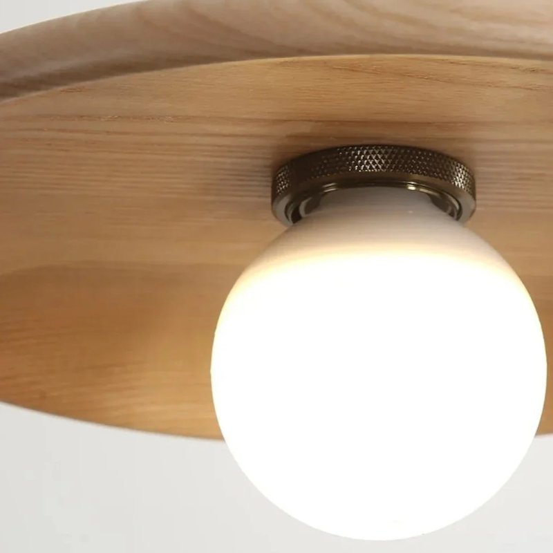 Virena - Nordic Minimalist Wooden LED Pendant Lamp