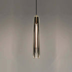 June Brass Designer Glass Pendant Lamp Smoky