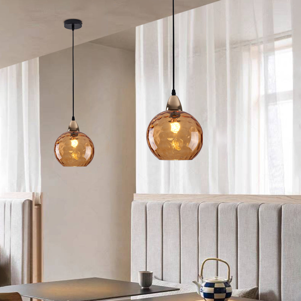 Water Ripple Glass Pendant Lights