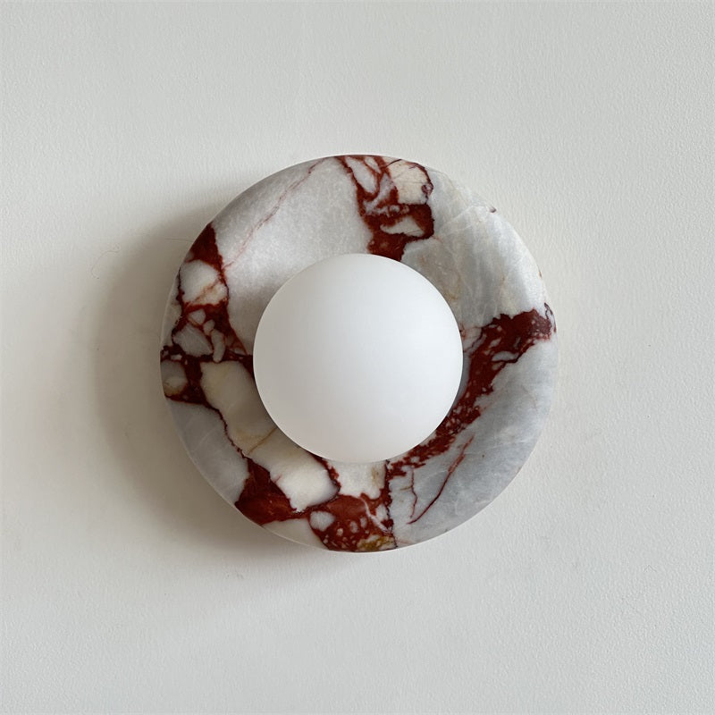 Hako Indoor Wall Lamp in Marble