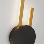 Saela Modern Linear 2 Colour Metal Wall Lamp