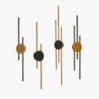 Saela Modern Linear 2 Colour Metal Wall Lamp
