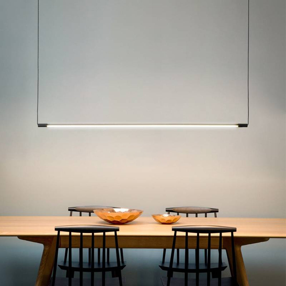 Arisha Modern LED Pendant Light Black Metal Living/Dining Room