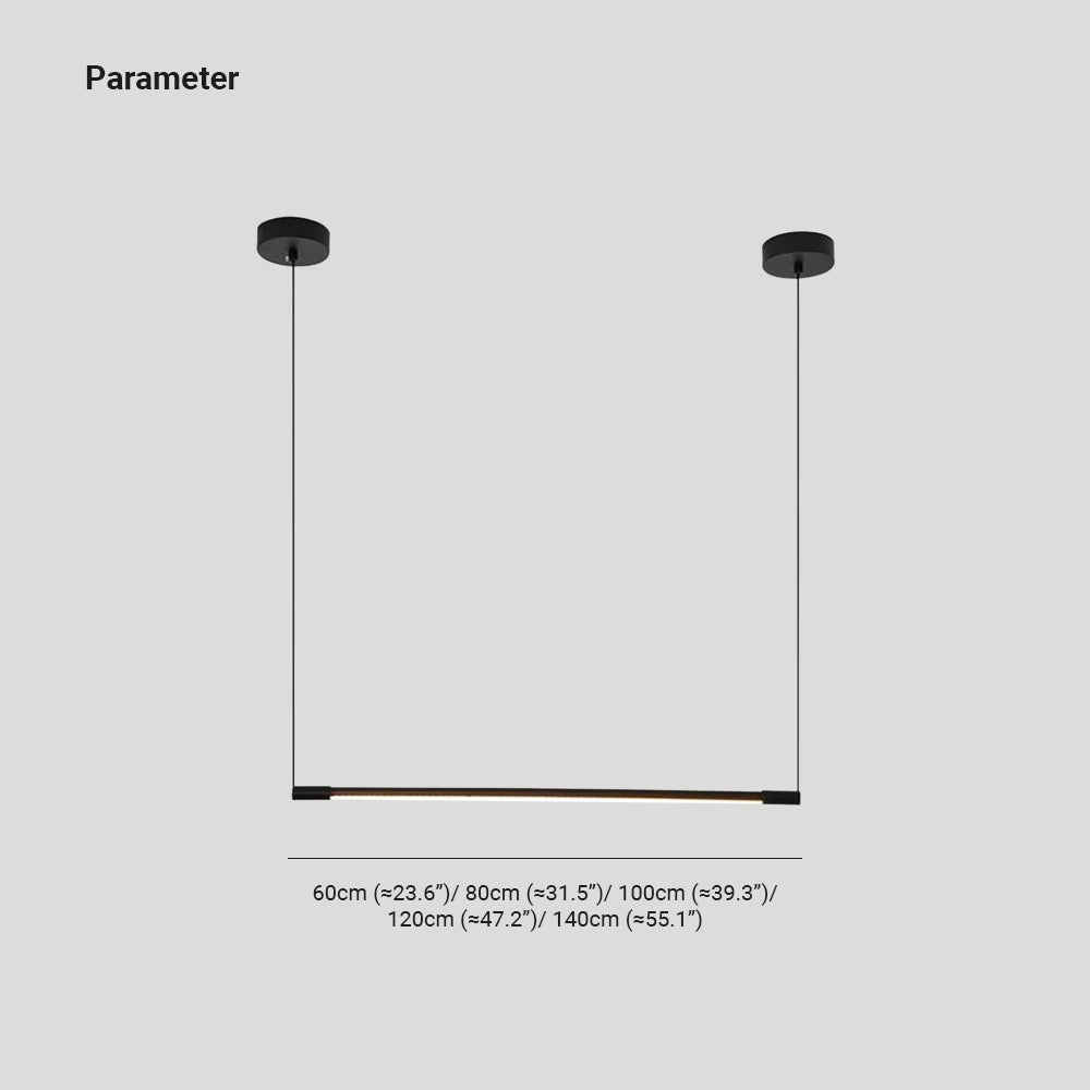 Arisha Modern LED Pendant Light Black Metal Living/Dining Room