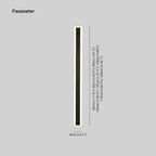 Fiala Modern LED Outdoor Wall Sconce Black