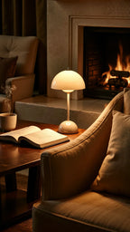 Wireless Table Lamp with Minimalist Design