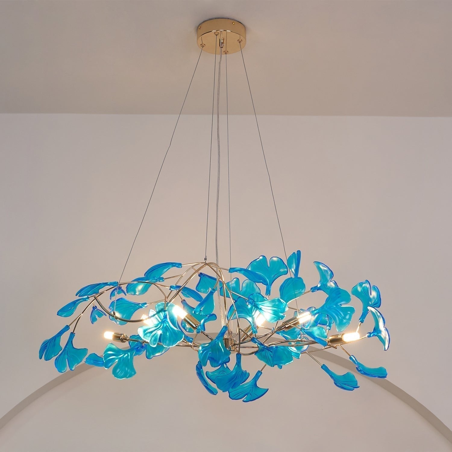 Ava Ginkgo Chandelier