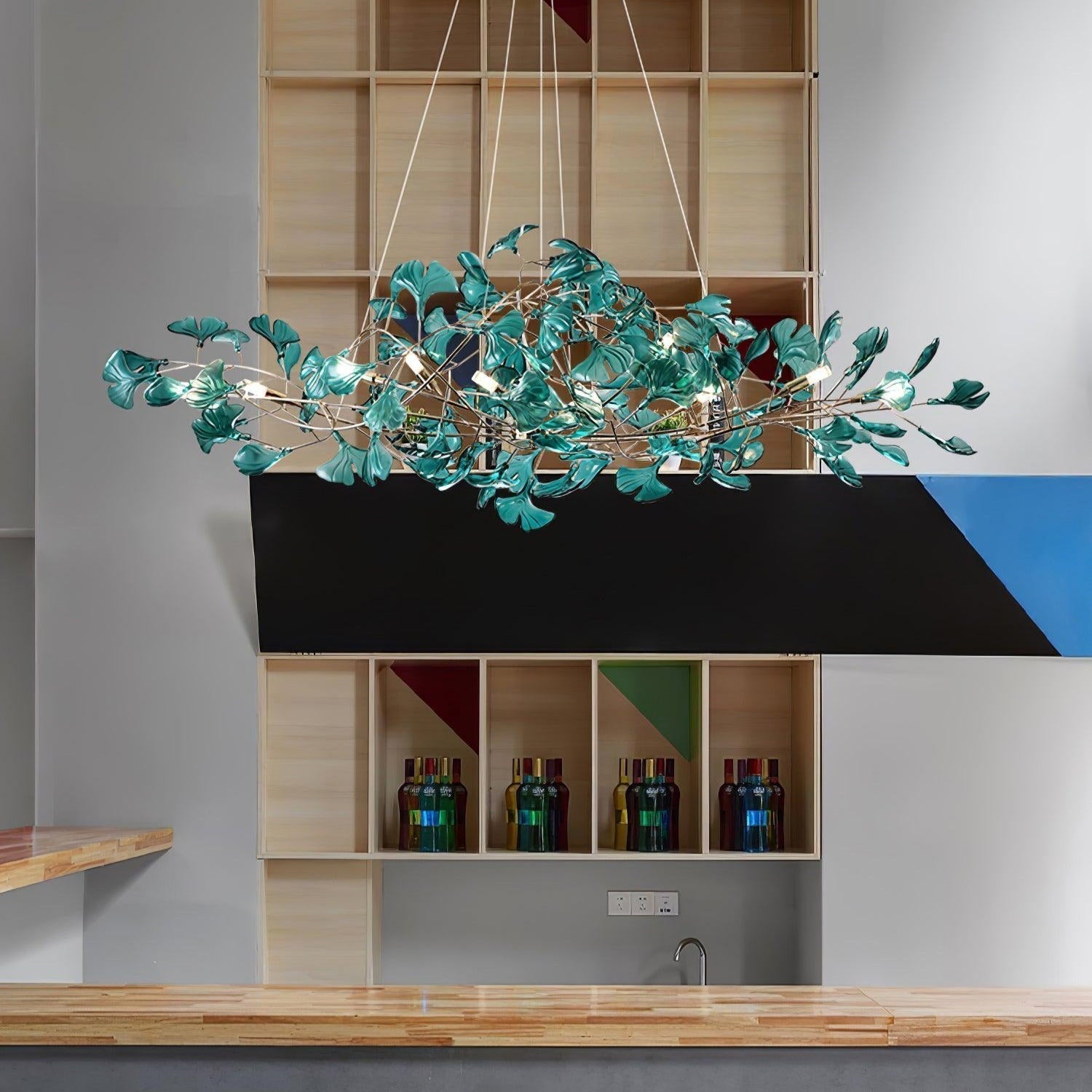Ava Ginkgo Chandelier