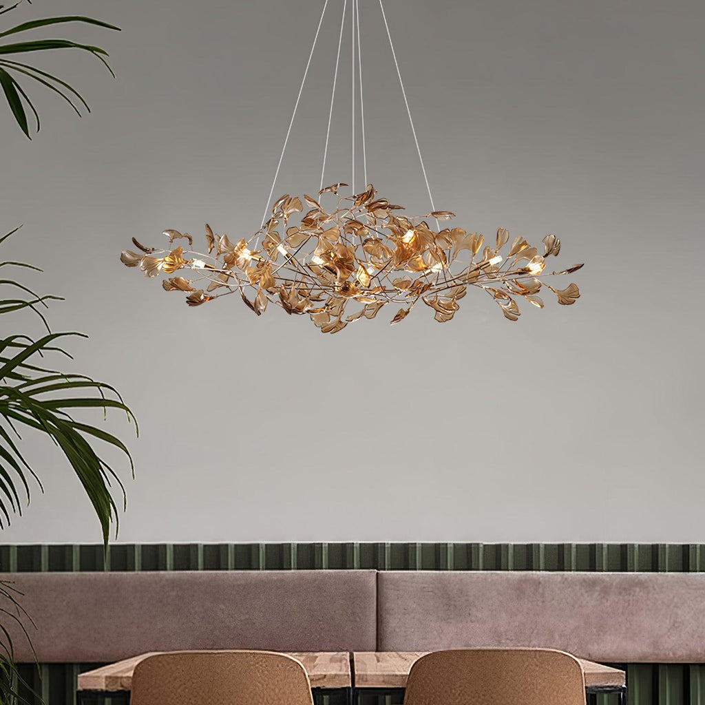 Ava Ginkgo Chandelier