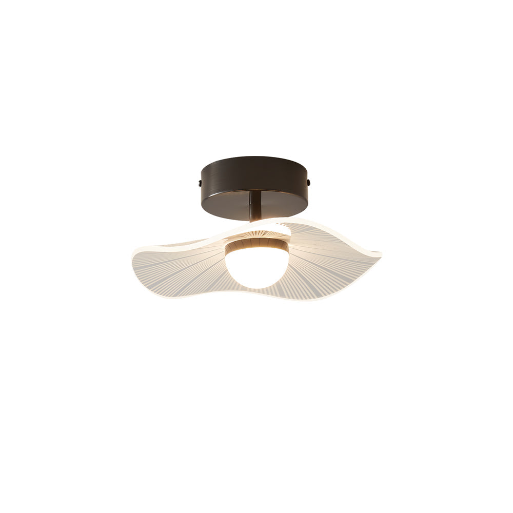 Acrylic Lotus Leaf Ceiling Light