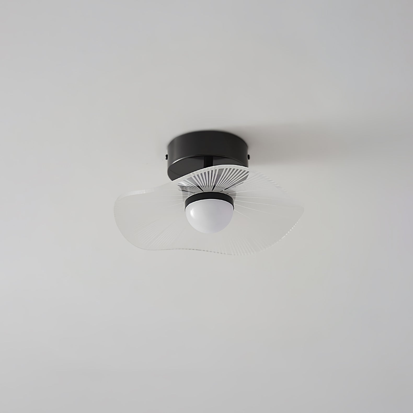 Acrylic Lotus Leaf Ceiling Light